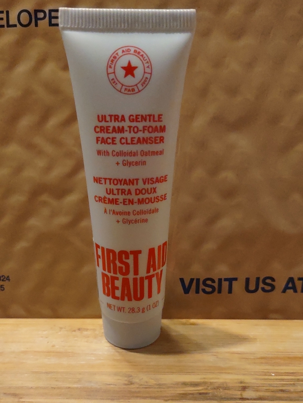 3 For $13.00 First Aid Beauty Ultra Gentle Cream-to-Foam Face Cleanser